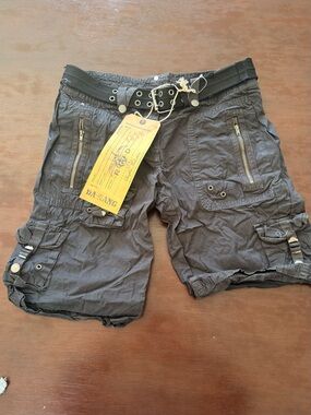 Da-Nang Men's Cargo Shorts in Black